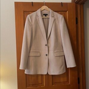 Ann Taylor Faux Suede Blazer